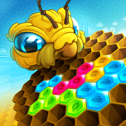 Play Super Hexbee Merger Online