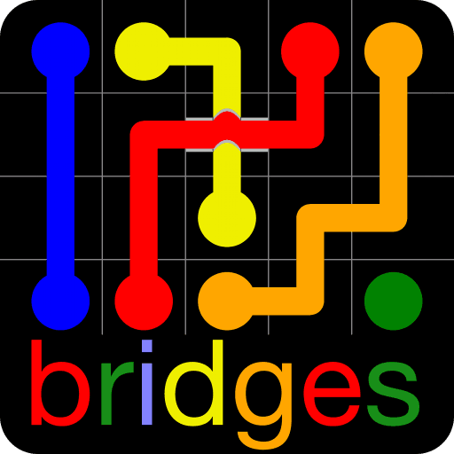 Play Flow Free: Bridges online on now.gg