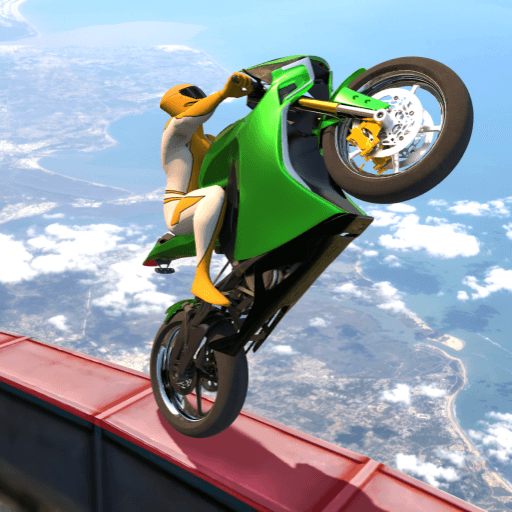 Play GT Moto Stunts 3D: Moto Games online on now.gg