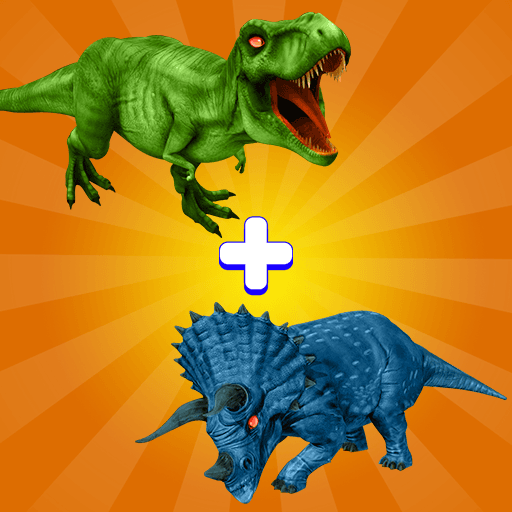 Play Merge Dinosaurs Battle Fight online on now.gg