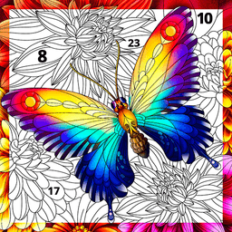 Play Relax Color - Paint by Number Online