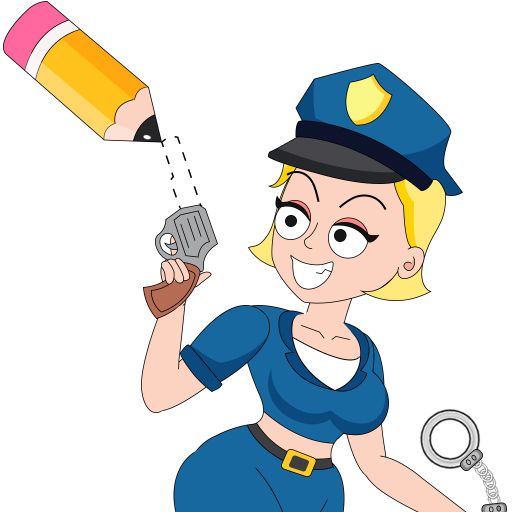 Play Draw Police - Tricky Puzzles online on now.gg