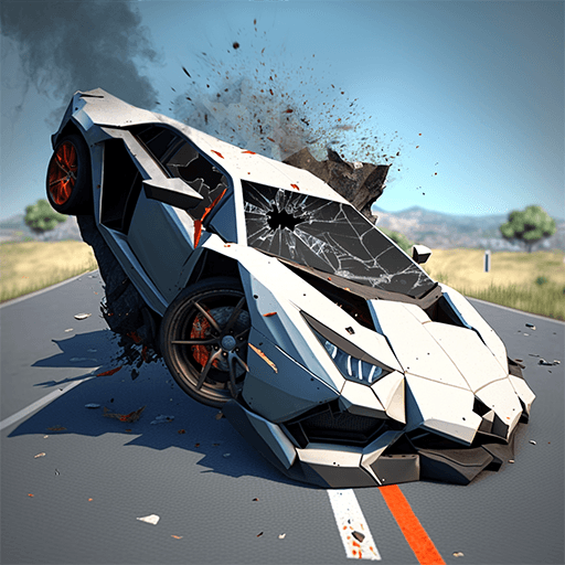 Play Mega Car Crash Simulator online on now.gg