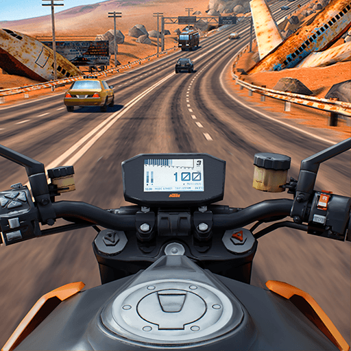 Play Moto Rider GO: Highway Traffic online on now.gg