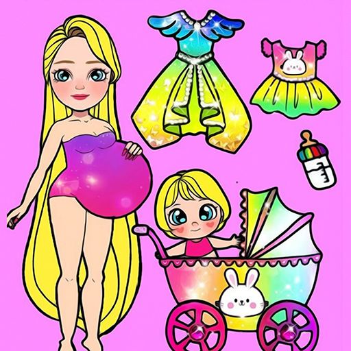 Play Chibi dolls Dress Up Girls online on now.gg