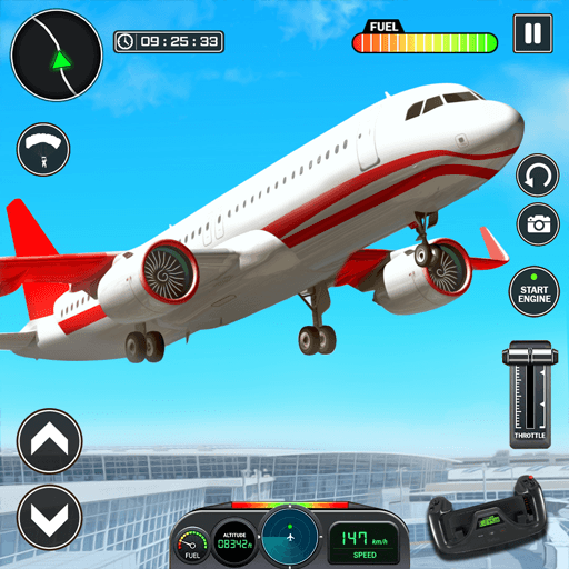 Play Airplane Simulator- Plane Game online on now.gg
