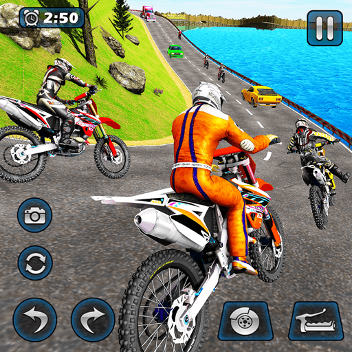 Play Dirt Bike Racing Games Offline online on now.gg