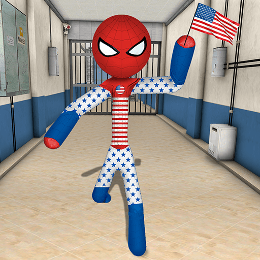 Play Spider Stickman Prison Break online on now.gg