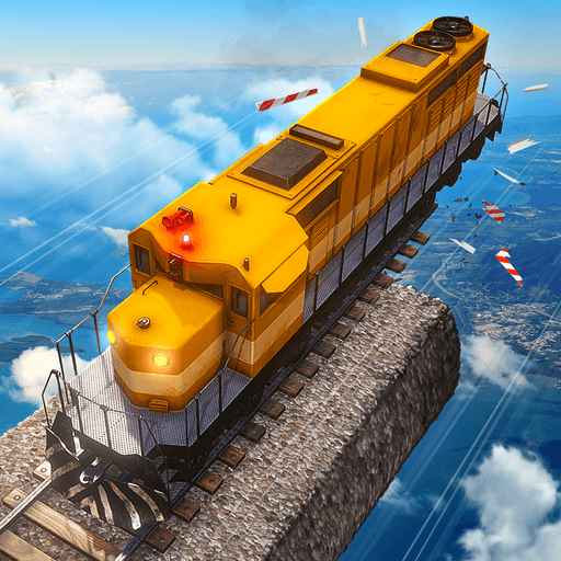 Play Train Ramp Jumping online on now.gg