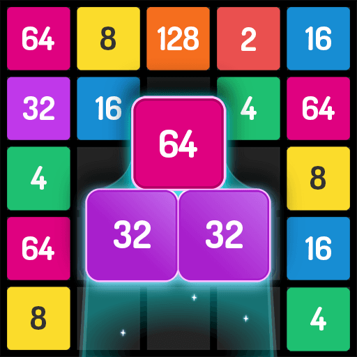 Play X2 Blocks: 2048 Number Games online on now.gg
