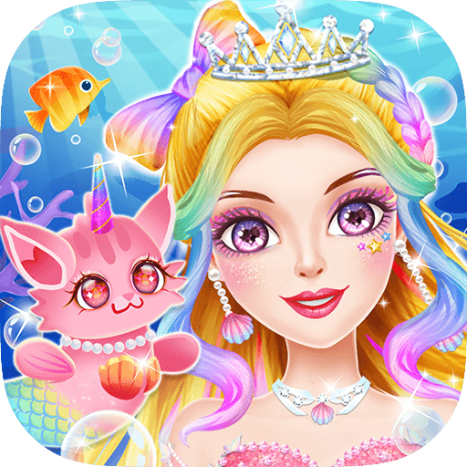 Play Princess Mermaid Beauty Salon online on now.gg