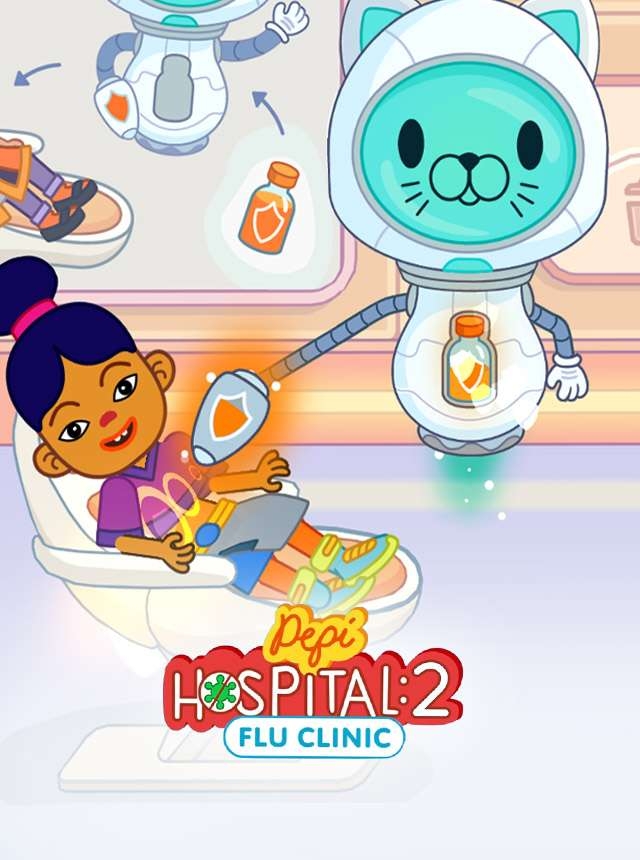 Play Pepi Hospital 2: Flu Clinic online on now.gg