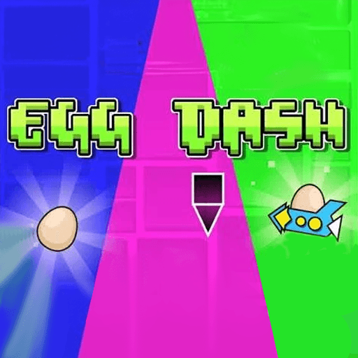 Play Geometry Egg Dash online on now.gg