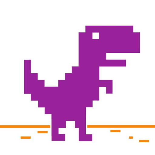 Play Purple Dino Run  online on now.gg