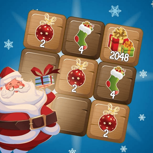 Play 2048 Christmas Spirit online on now.gg