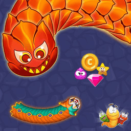 Play Worm Hunt: Snake Game IO Zone online on now.gg
