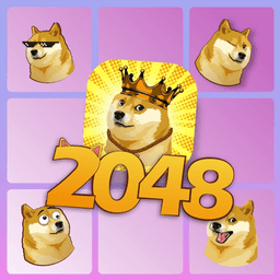 Play 2048 Doge online on now.gg