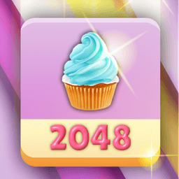 Play 2048 Cupcakes online on now.gg